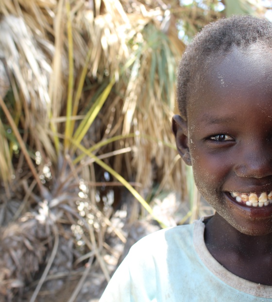 Child at school in Kenya