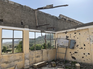 zerstörte Schule in Tigray